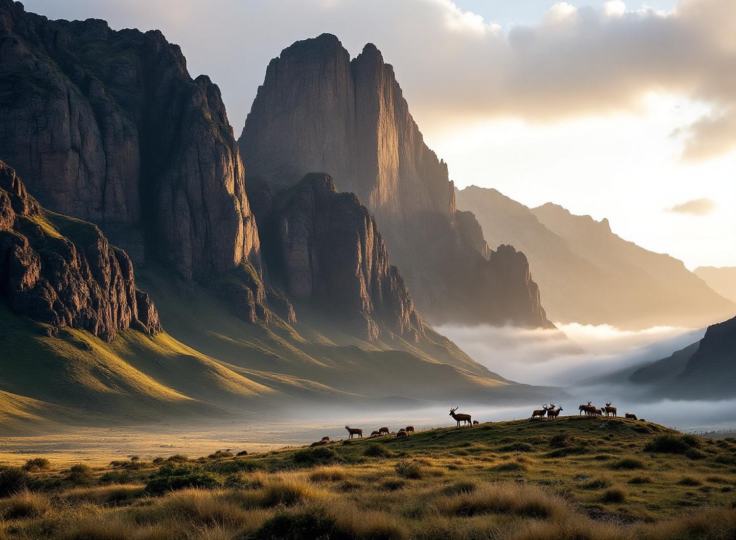 Giants Castle: San rock art and vultures in the central Drakensberg