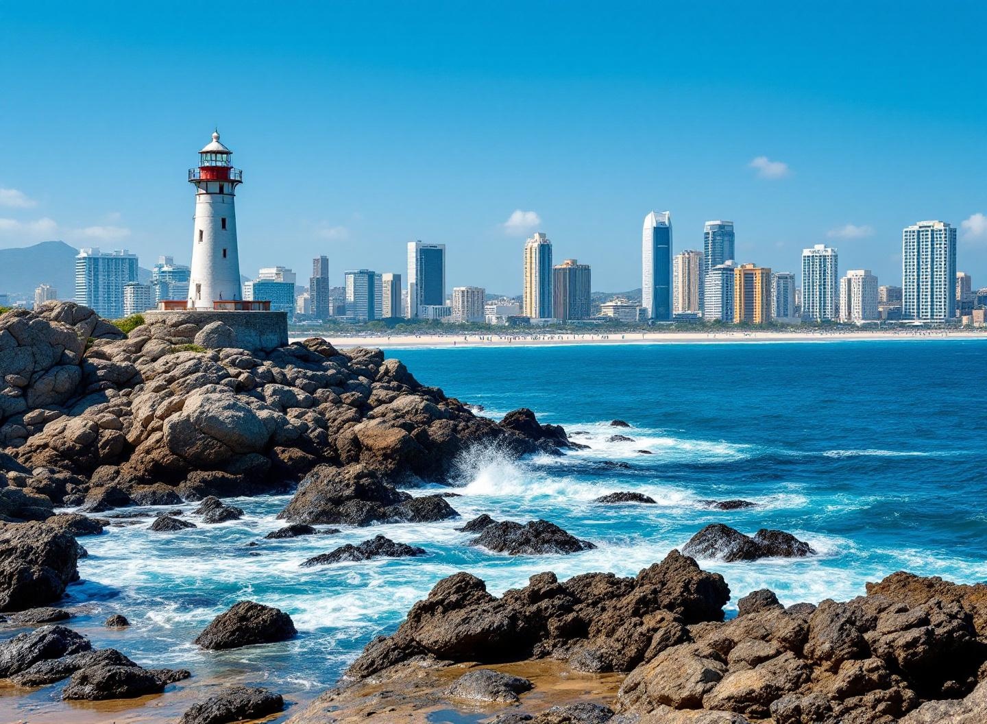 Umhlanga: Durban's polished beach suburb with the lighthouse and promenade