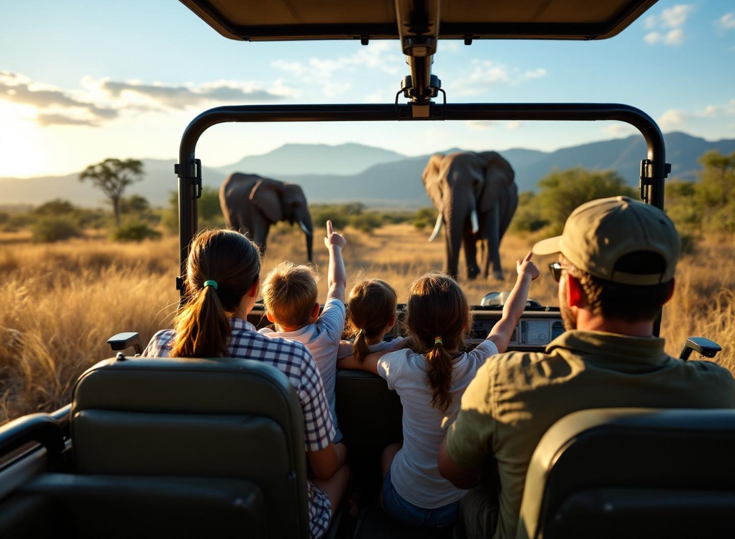 Family safari options in South Africa: malaria-free first