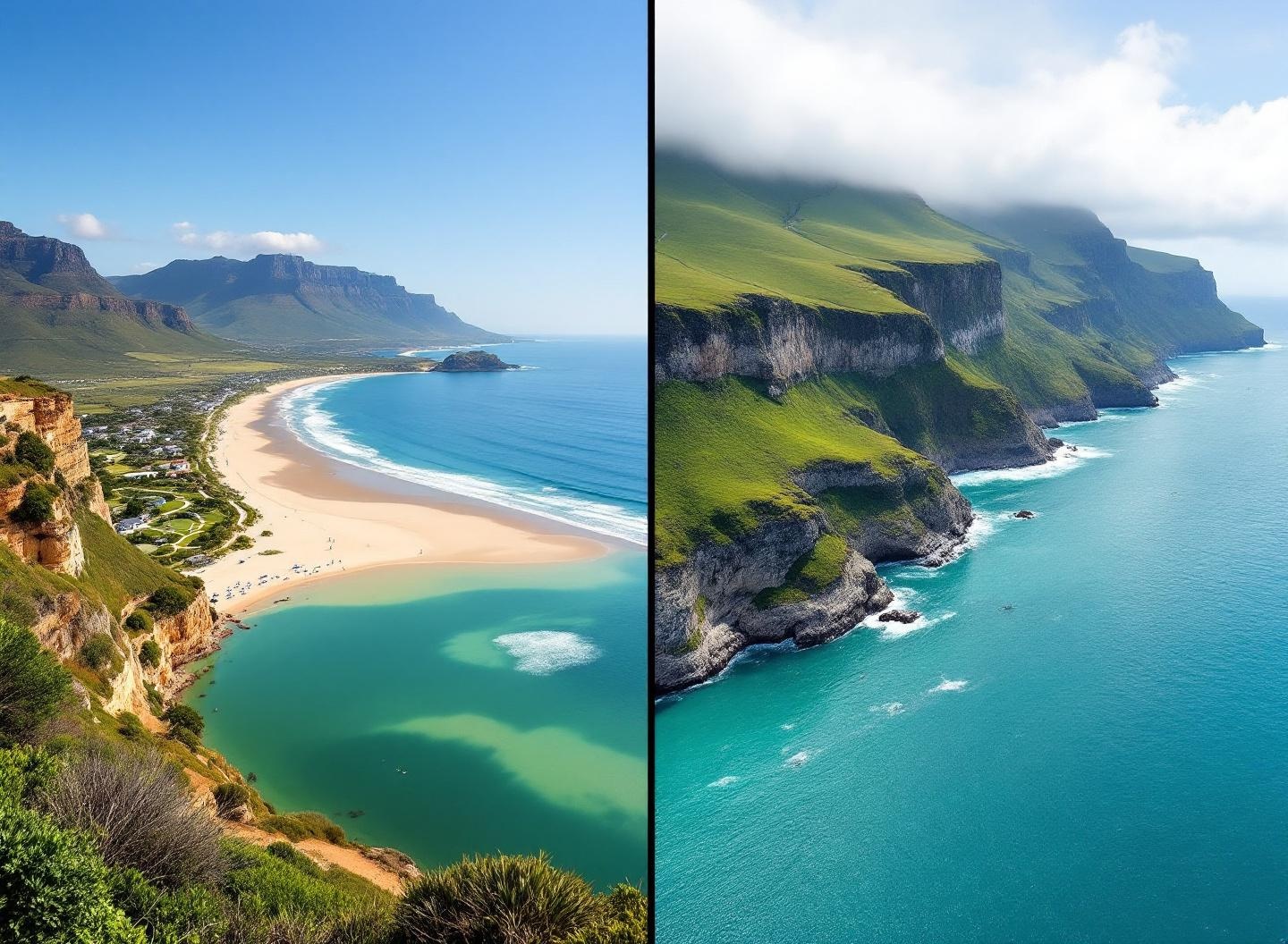 Garden Route vs Wild Coast: polished tarmac vs raw coast