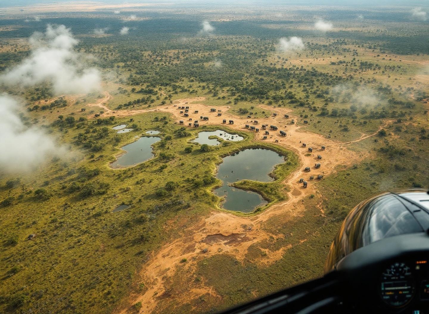 Kruger helicopter scenic flights: aerial game viewing in Mpumalanga