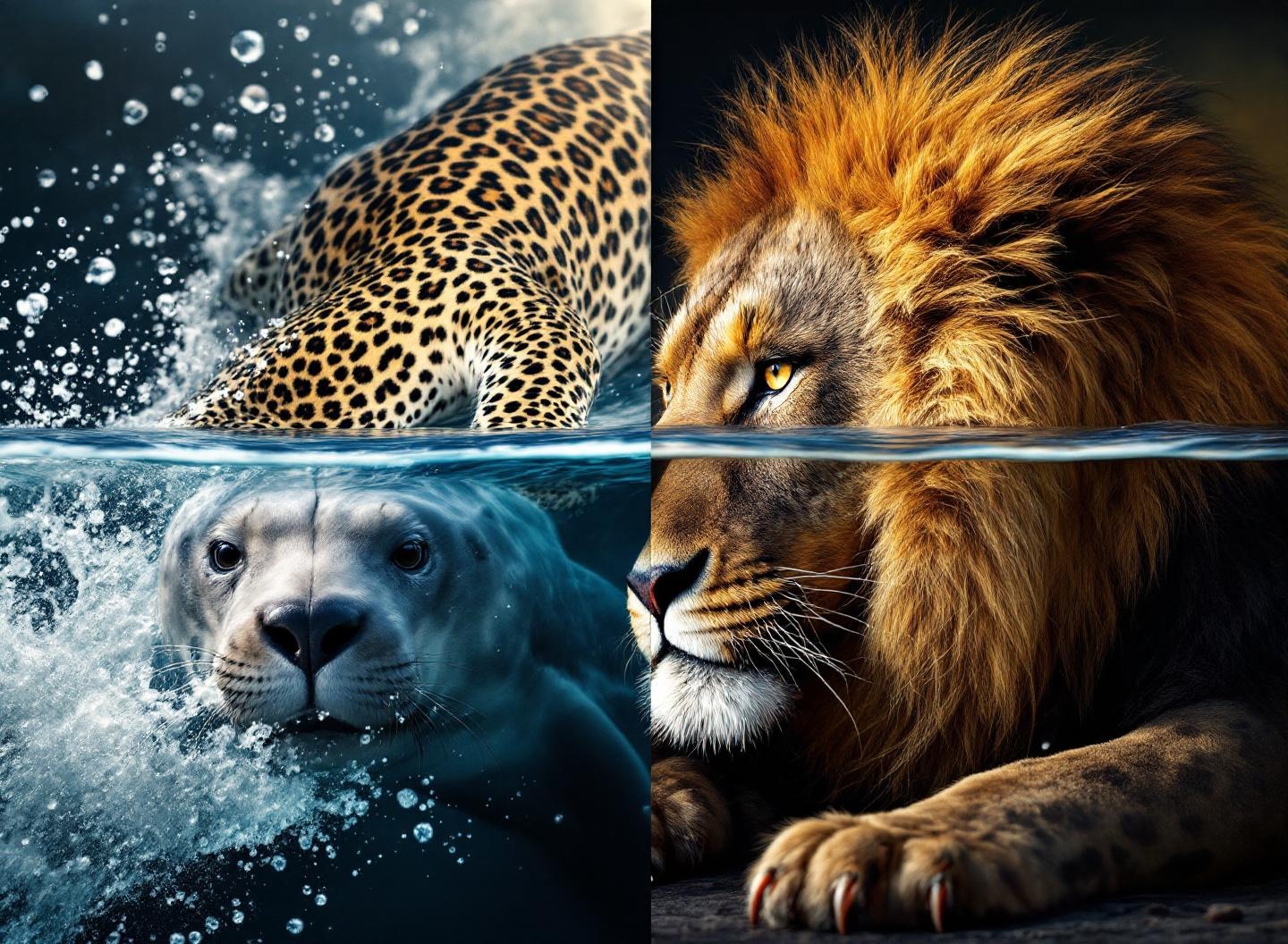 Marine Big Five vs land Big Five: how they compare for trip planning