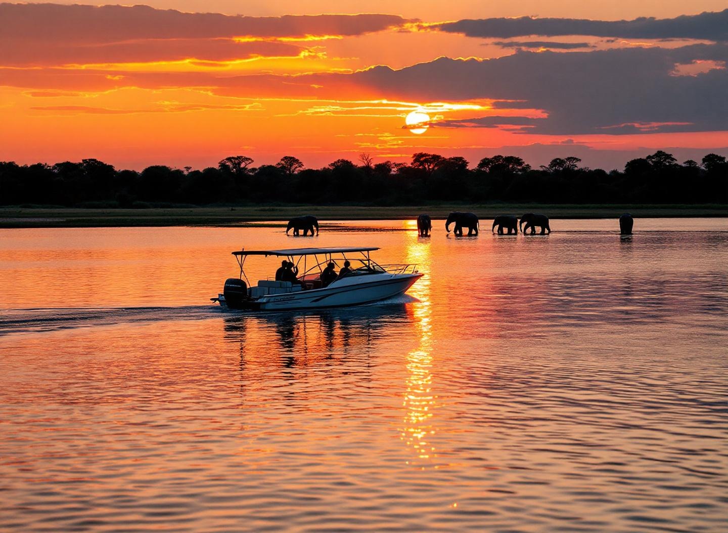 Zambezi sunset cruise at Victoria Falls: Zimbabwe vs Zambia, operators compared